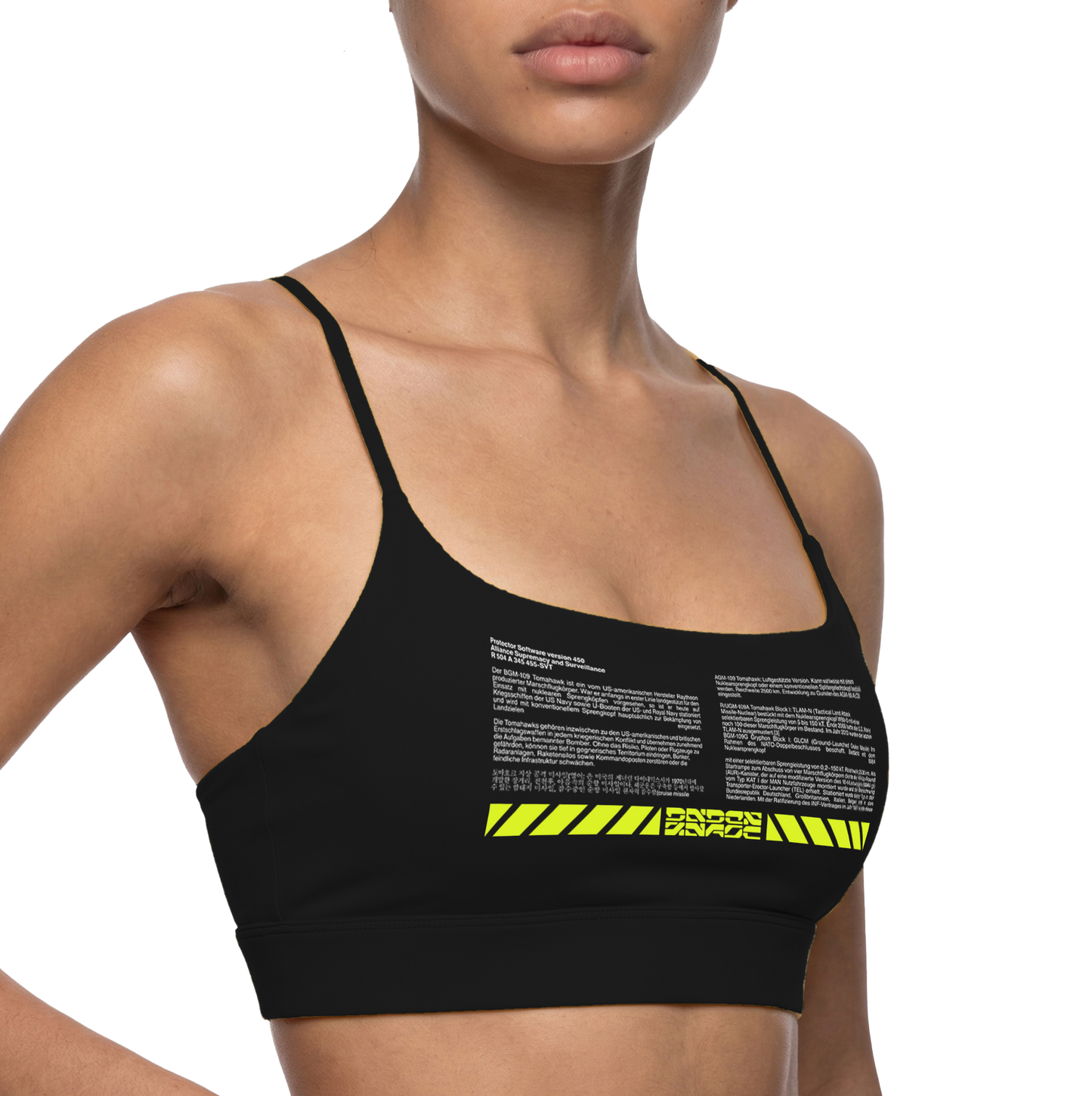 Terms and Conditions Sports Bra